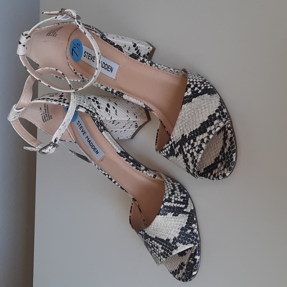 Steve Madden Chunky Heel Shoe